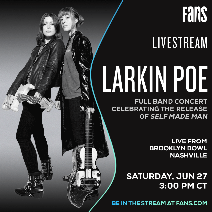 Larkin Poe Livestream Brooklyn Bowl