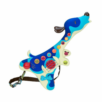 Dog Guitar Image