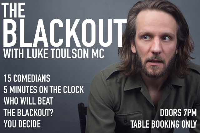 The Blackout Thu 24 Sep