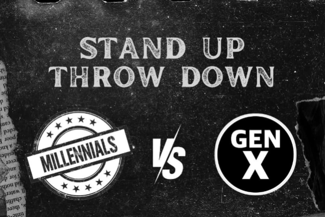 Stand Up Throw Down Image