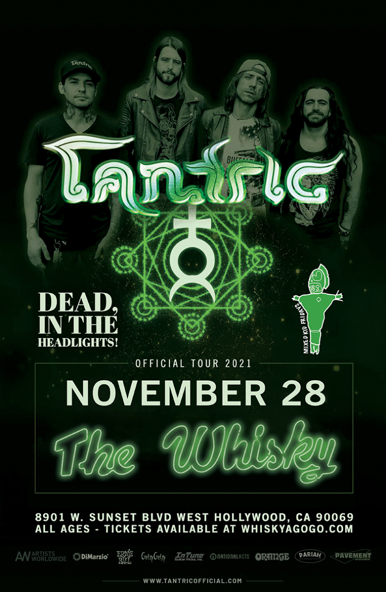 Tantric, Dead, In The Headlights!, Mixed Kid Fridays, Rawnsley