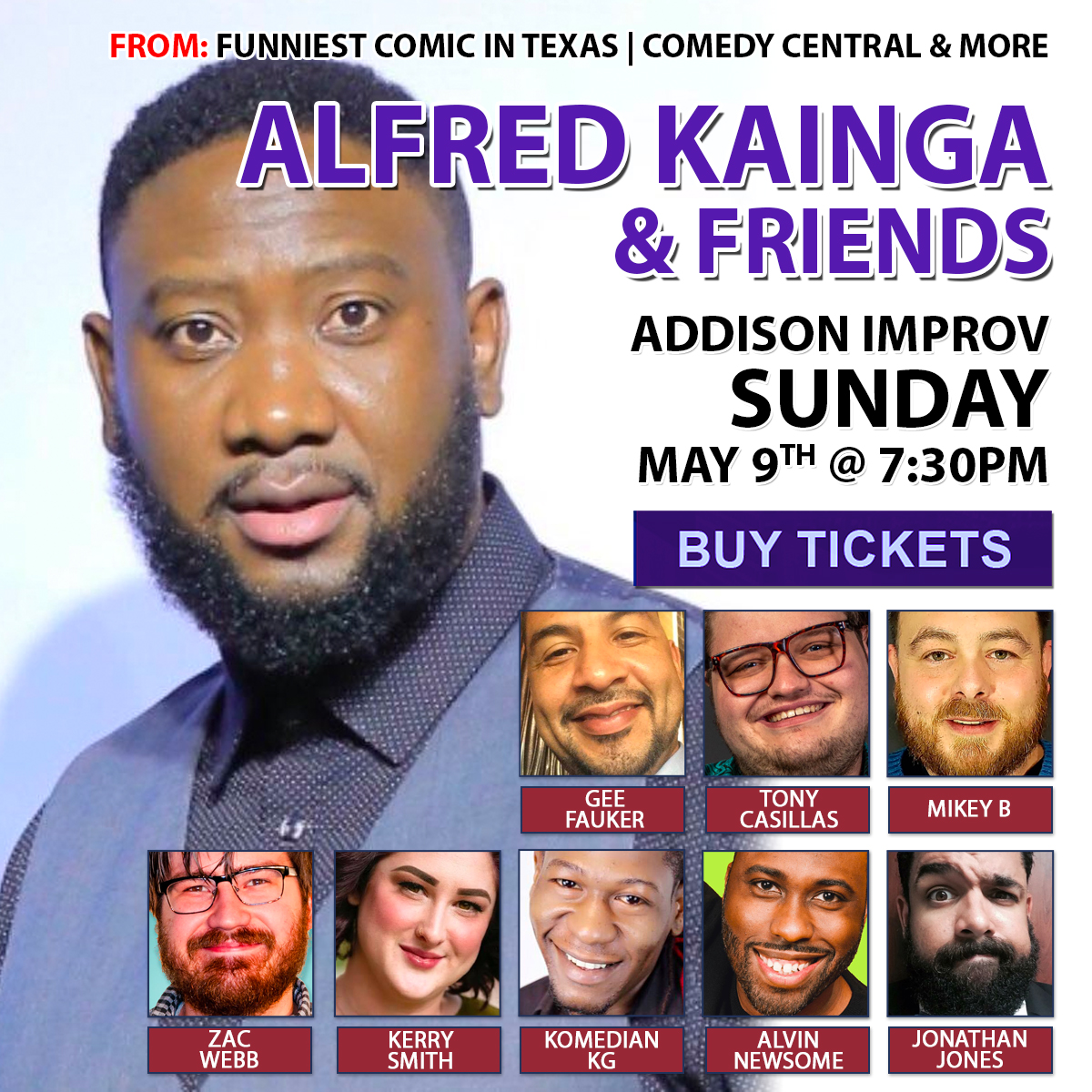 Alfred Kainga and friends