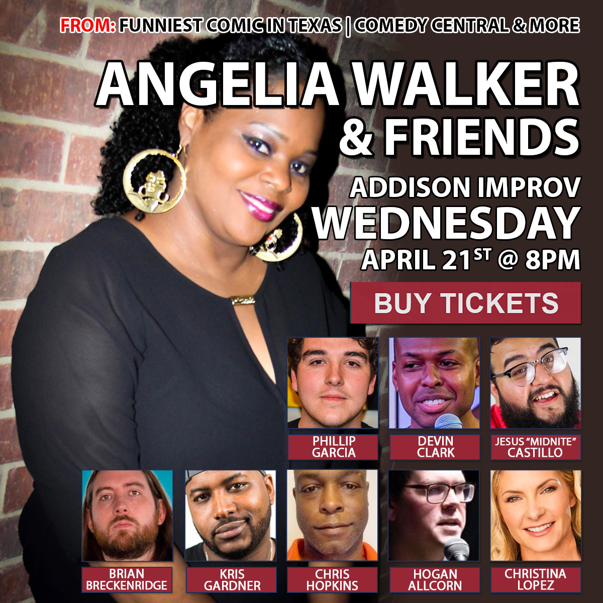 Angelia Walker and friends