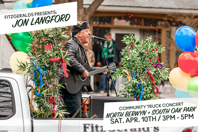 FITZGERALDS Community Truck Concert: Jon Langford