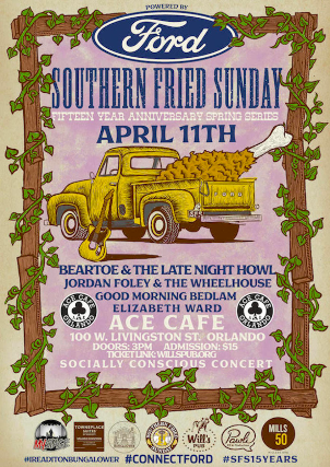 Southern Fried Sunday 15 Year Anniversary Spring Series sponsored by Ford Motor Company