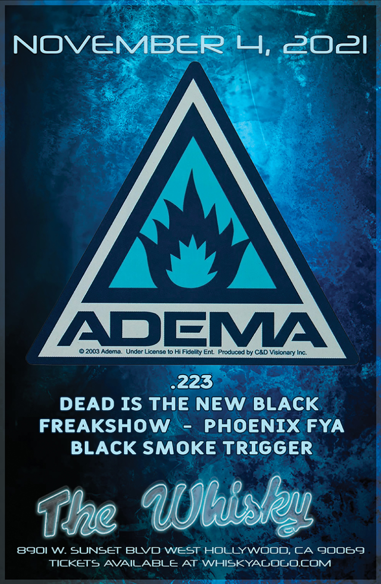 ADEMA, .223, Dead is the New Black, Freakshow, Phoenix Fya, Black Smoke Trigger