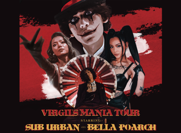 Virgil's Mania Tour starring Sub Urban and Bella Poarch.