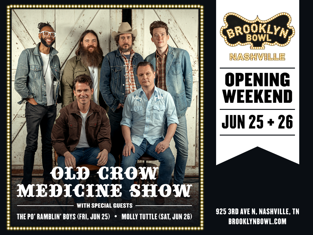 Old Crow Medicine Show Brooklyn Bowl Old Crow Medicine Show Brooklyn Bowl