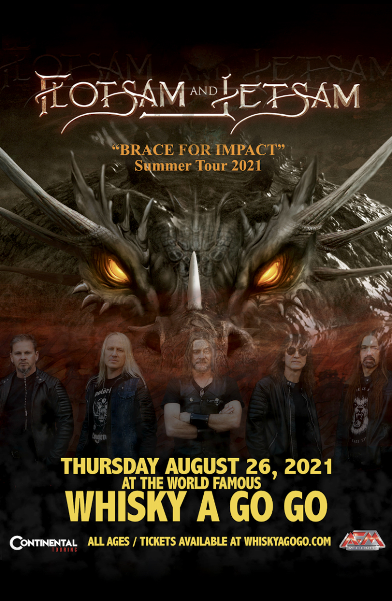 Flotsam And Jetsam, Violent By Nature, Disrupted Euphoria, Killing Tyranny, Thunderpetz, Offensive