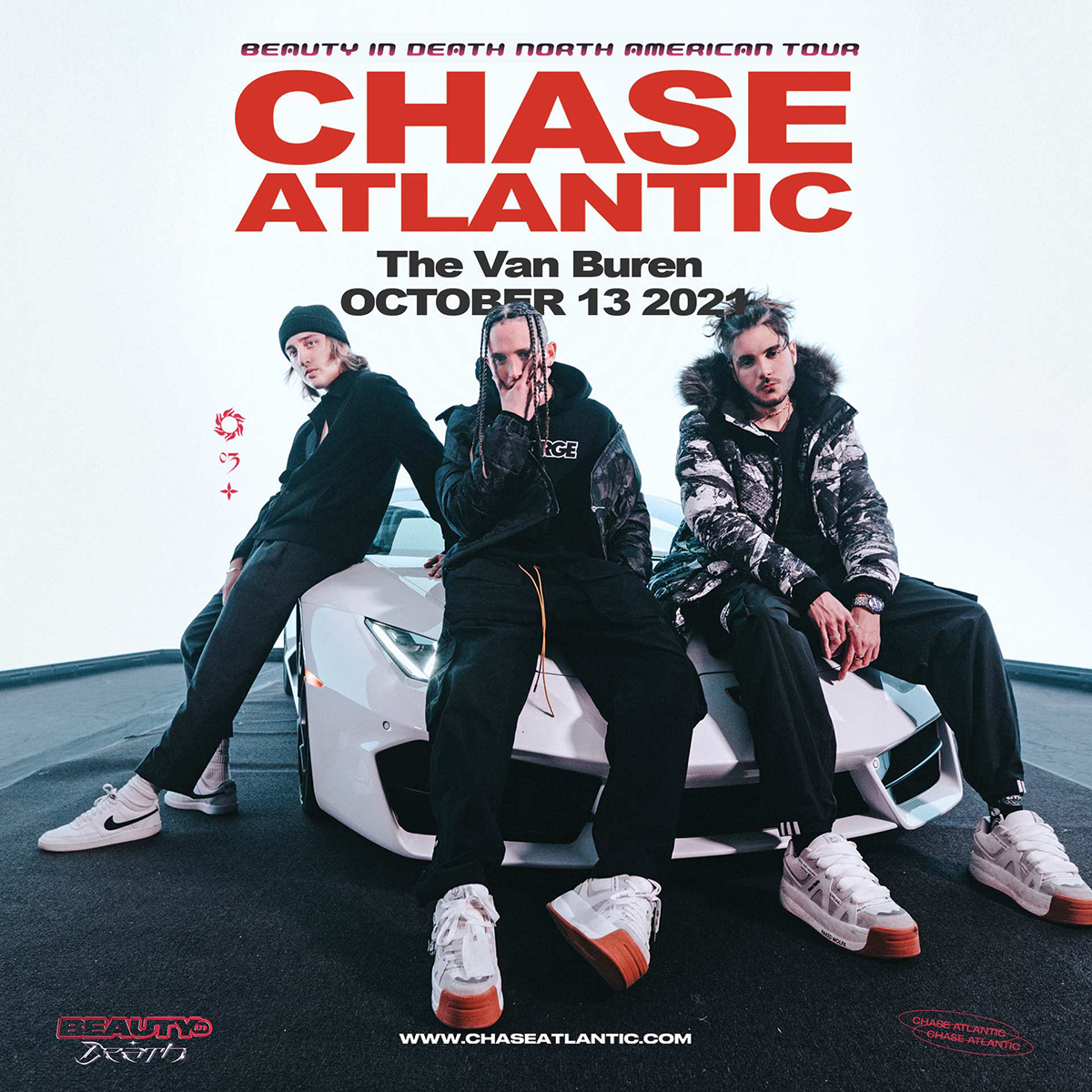 Chase Atlantic Beauty In Death North America Tour