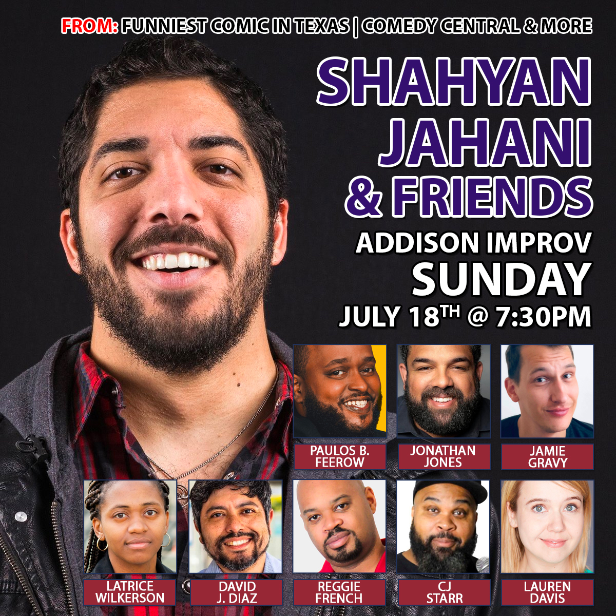 Shahyan Jahani & Friends at Addison Improv (11143625)