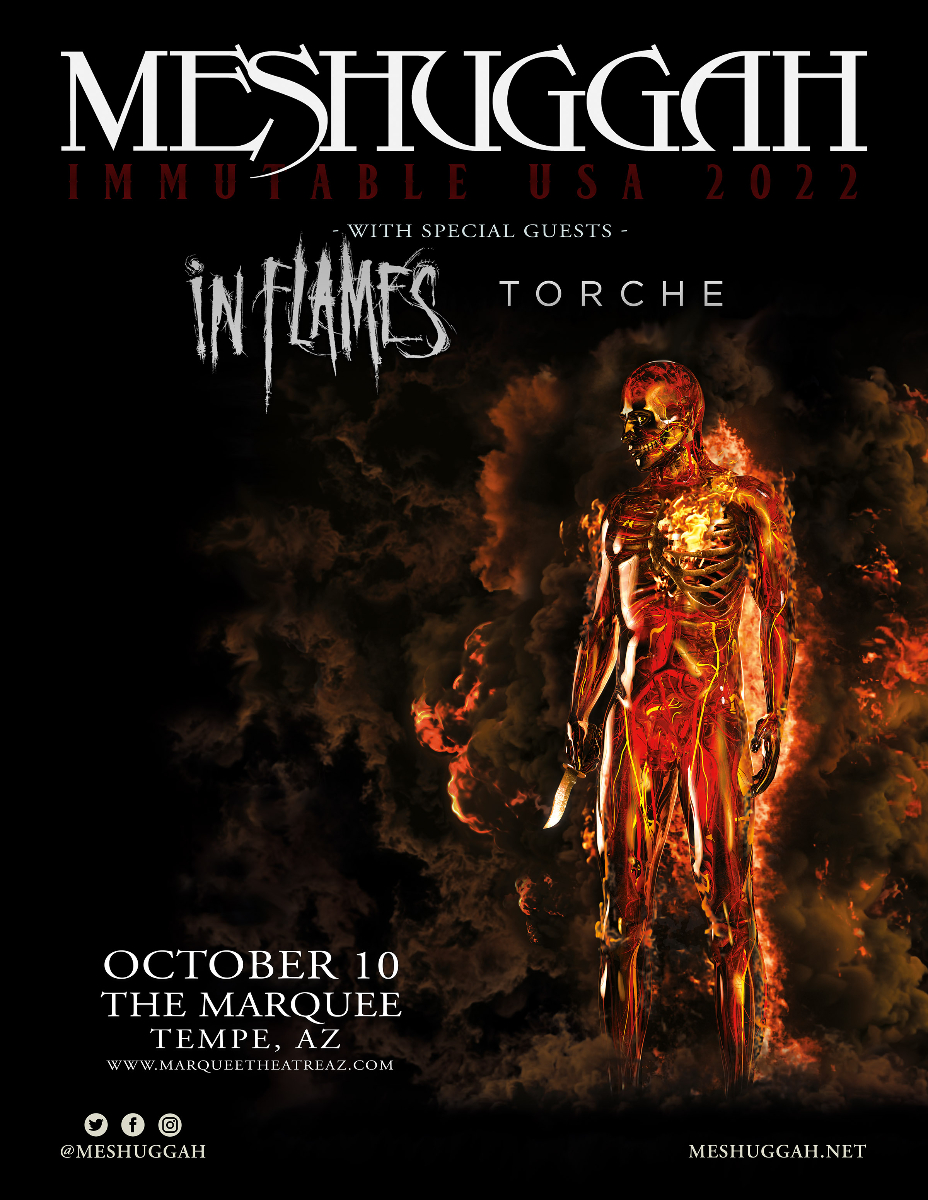 Meshuggah Tempe Calendar 2022