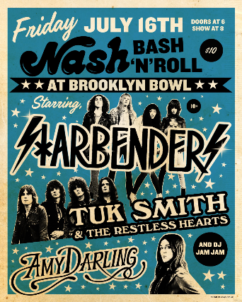 More Info for Starbenders + Tuk Smith And The Restless Hearts + Amy Darling