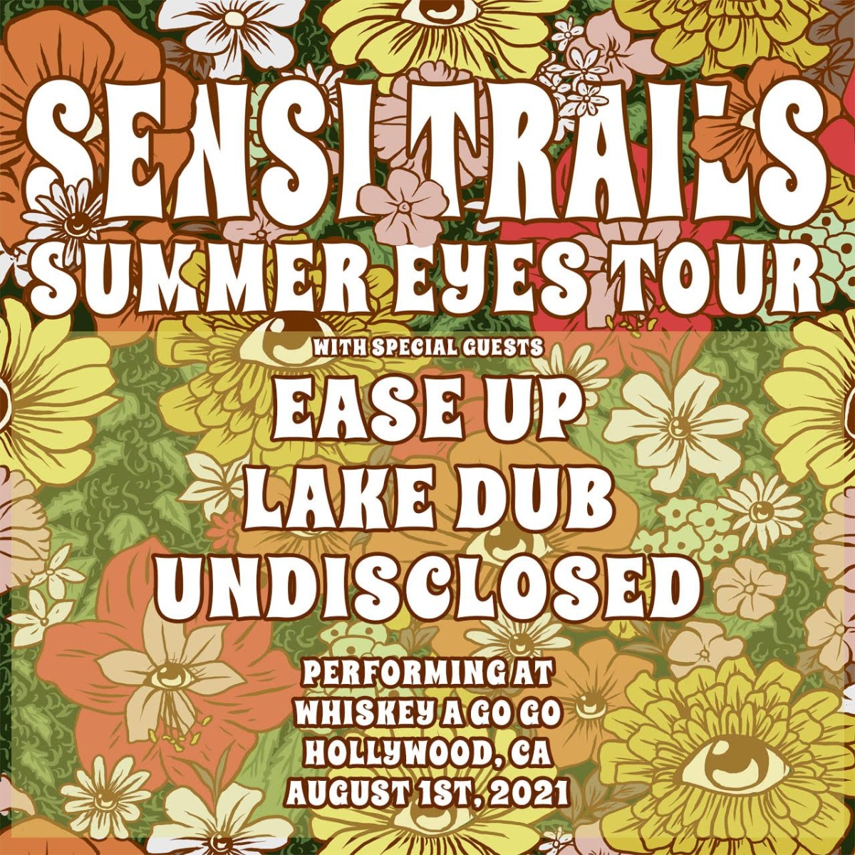 Sensi Trails, Ease Up, Lake Dub, Undisclosed