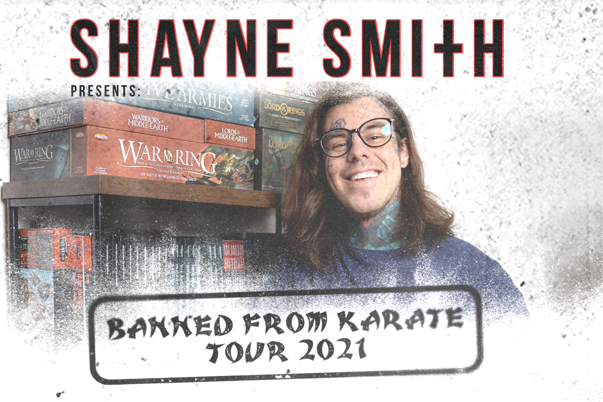 Banned From Karate Tour 2021 featuring Shayne Smith