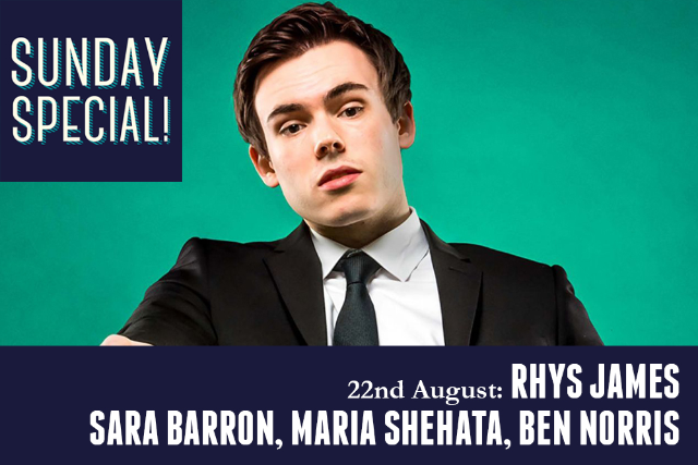 Sunday Special: Rhys James Sun 22 Aug