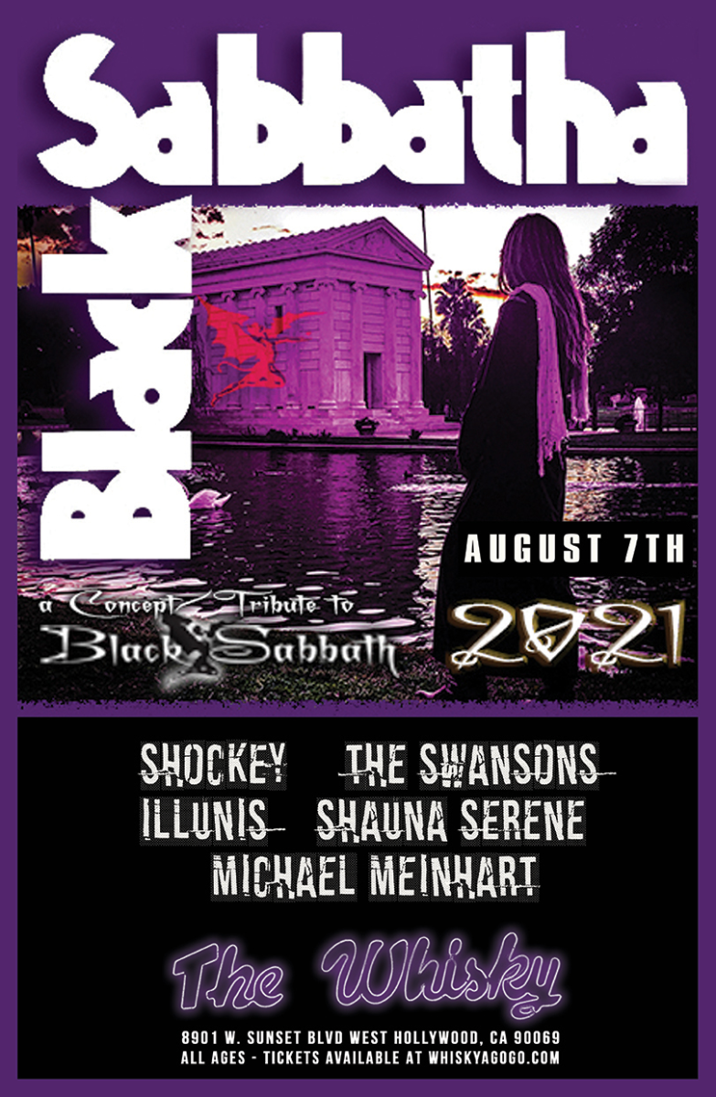 Black Sabbatha (Tribute to Black Sabbath) , The Swansons , Shauna Serene & Railo As Valhalla,   Michael Meinhart, Illunis