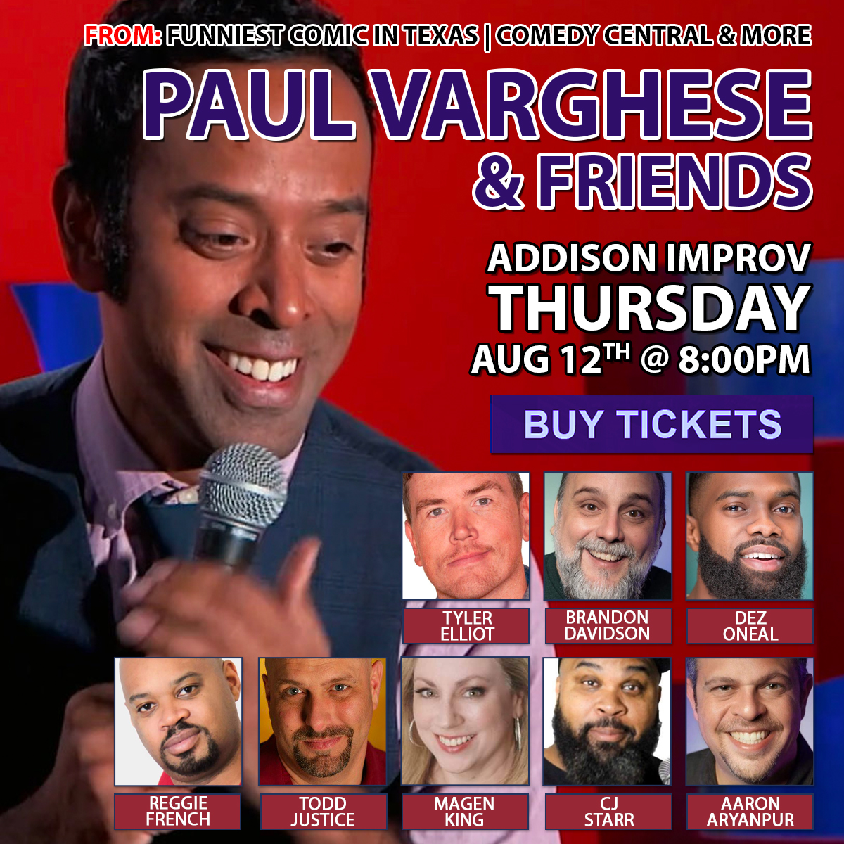 Paul Varghese & Friends at Addison Improv (11262625)