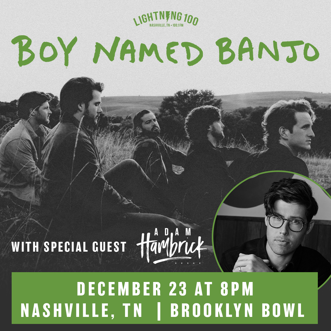 Boy Named Banjo: Where the Night Goes Tour w/ special guest Adam Hambrick