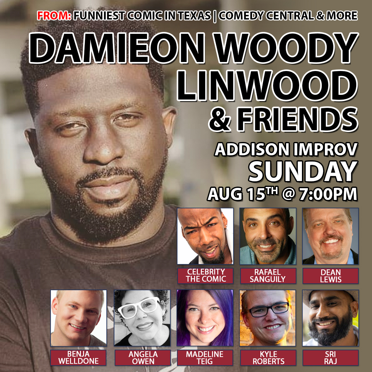 Damieon Woody Linwood & Friends