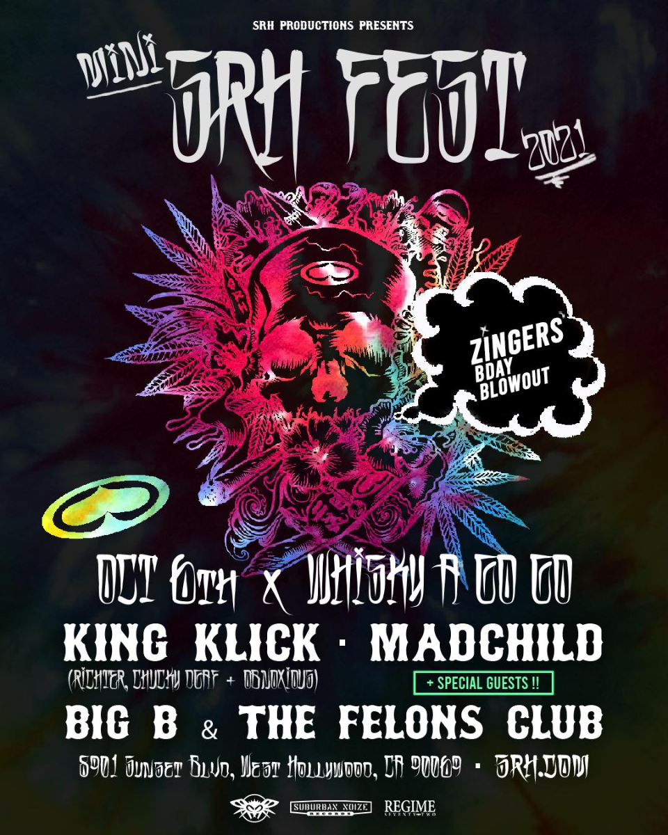 Mini SRH Fest featuring King Klick, Madchild, Big B & The Felons club, plus more TBA