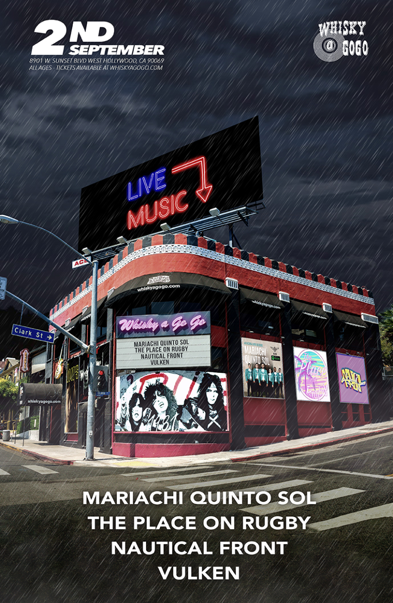 Mariachi Quinto Sol, The Place On Rugby, Nautical Front, Vulken