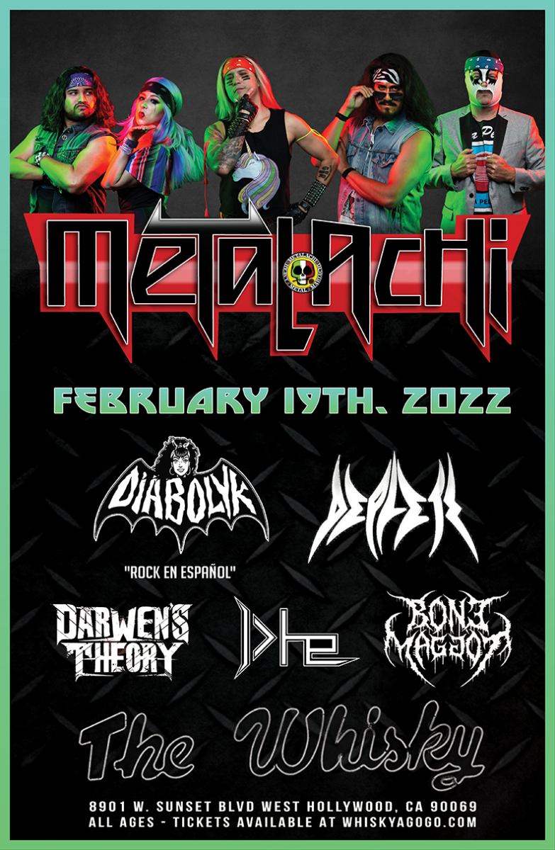 METALACHI, Diabolyk, Deplete, Darwen's Theory, I Greater Than He, Bone Maggot