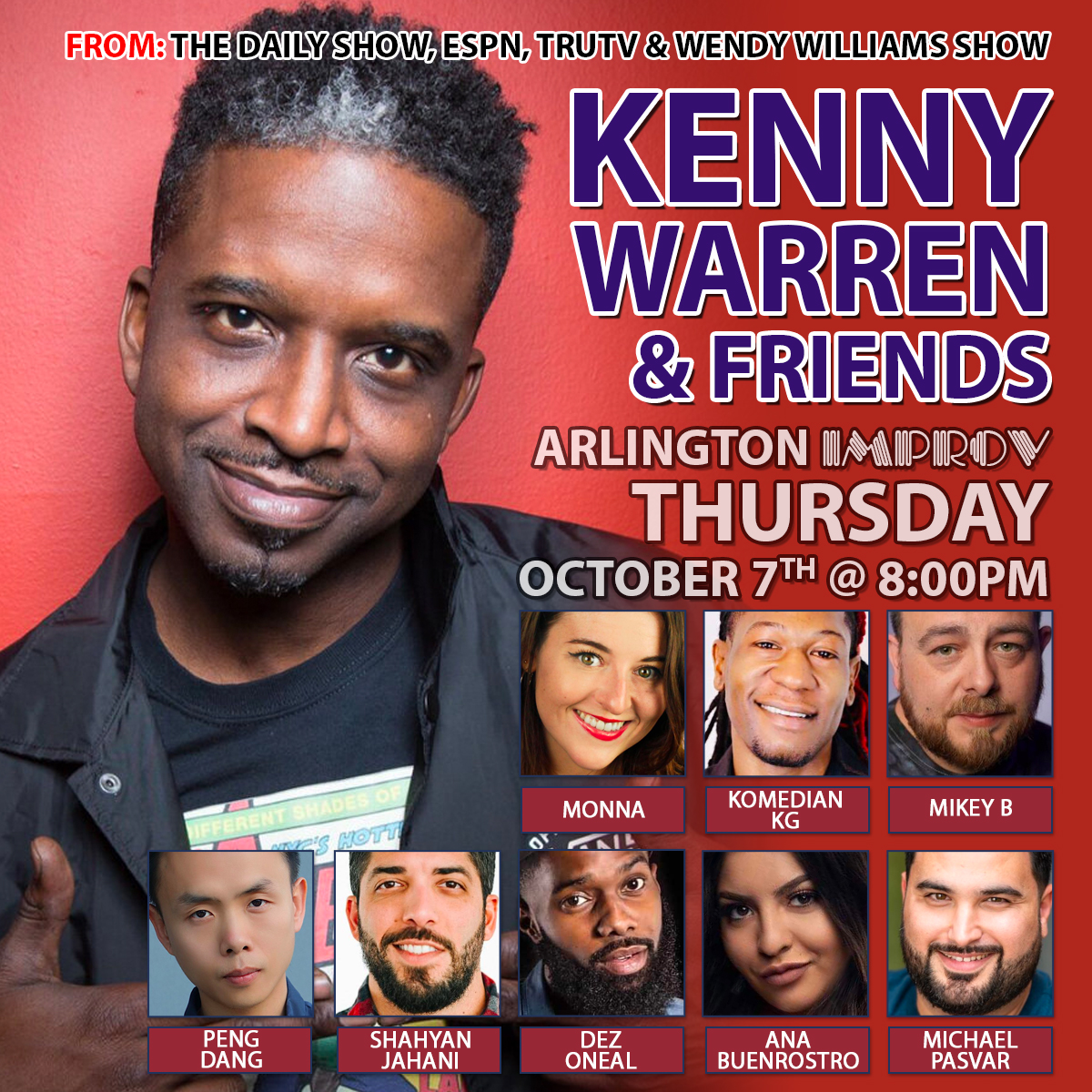 Kenny Warren & Friends Comedy Showcase