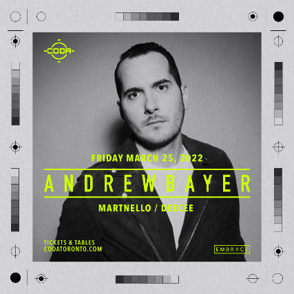 Image used with permission from Ticketmaster | Andrew Bayer tickets