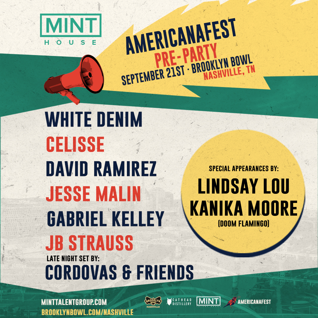 Mint House ft. White Denim, Celisse, David Ramirez, Jesse Malin, Gabriel Kelly + JB Strauss