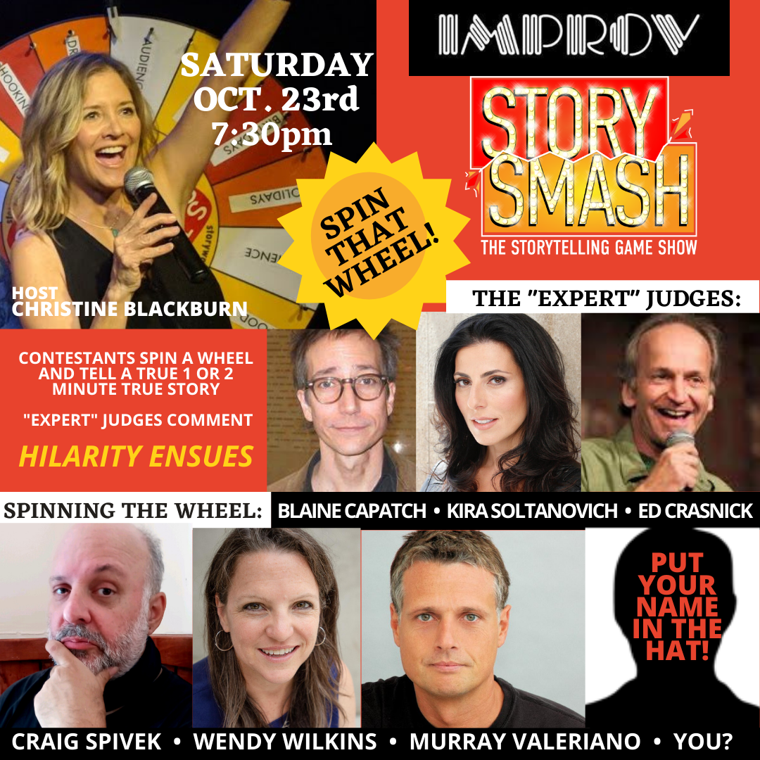 Story Smash: The Storytelling Game Show with Christine Blackburn!