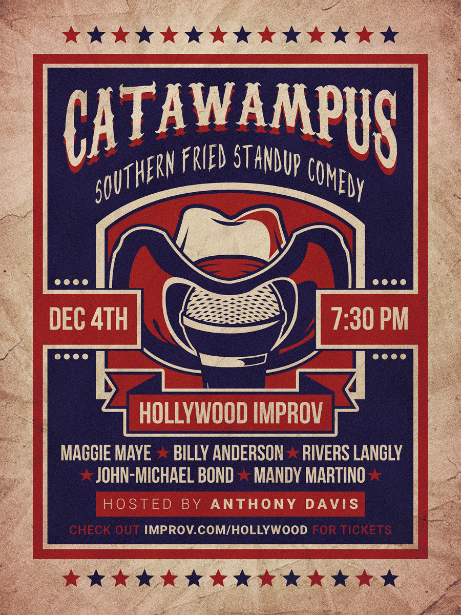 Catawampus: Southern Fried Comedy ft. Billy Anderson, Anthony Davis, John-Michael Bond, Mandy Martino, Rivers Landley, Maggie Maye!
