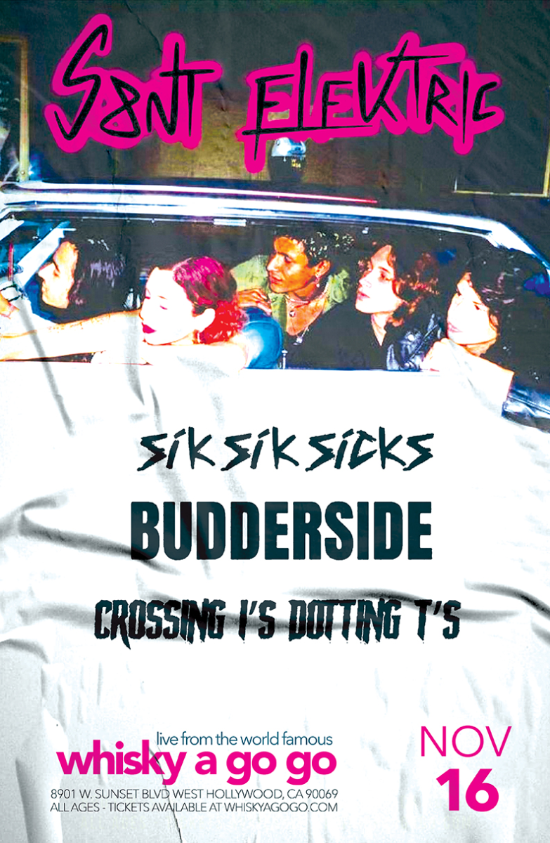 S8nt Elektric, Sik Sik Sicks, Budderside, Crossing I’s Dotting T’s