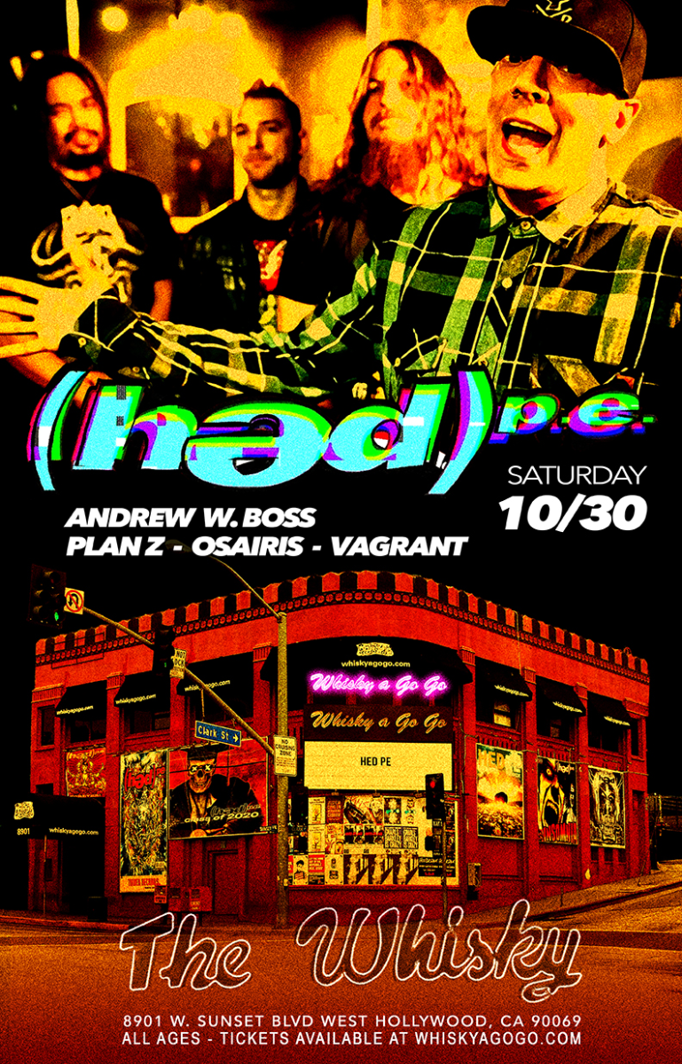 Hed PE, Andrew W. Boss, Plan Z, Osairis, Vagrant