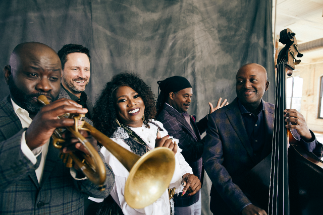 Ms. Lisa Fischer with Ranky Tanky