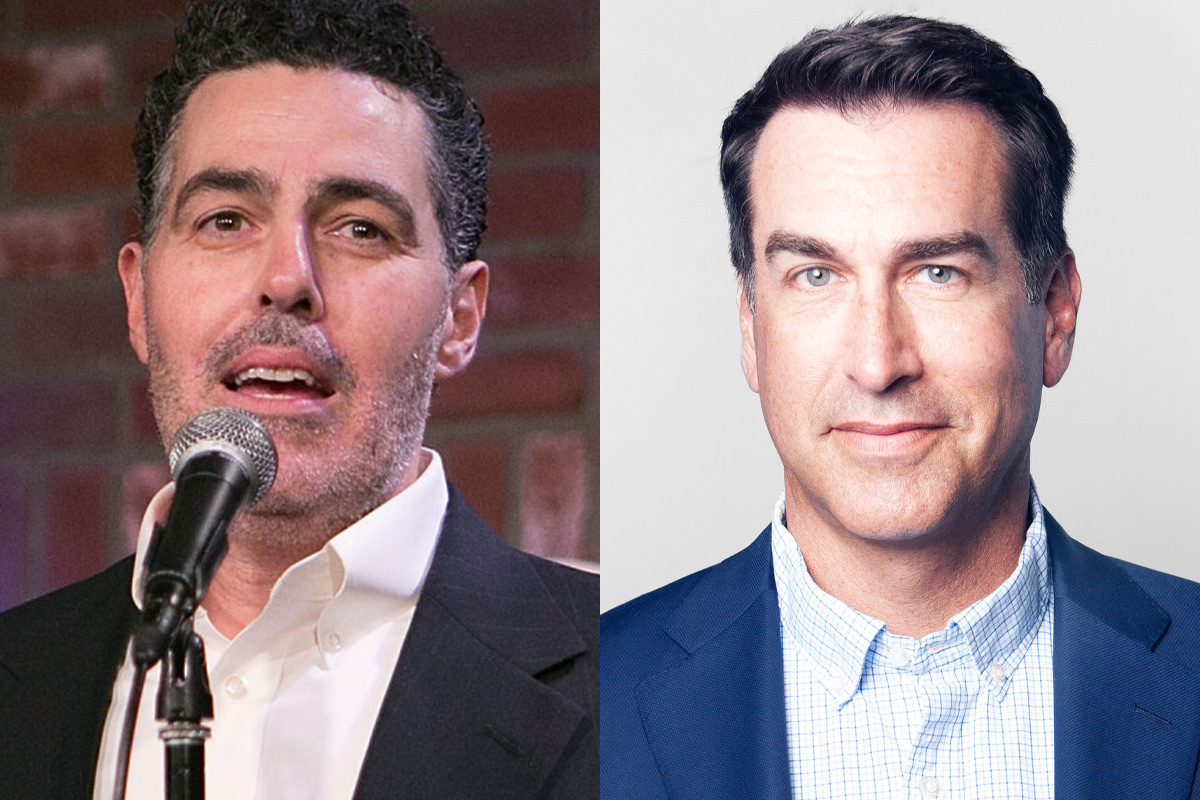 Adam Carolla New Show Taping with Rob Riggle