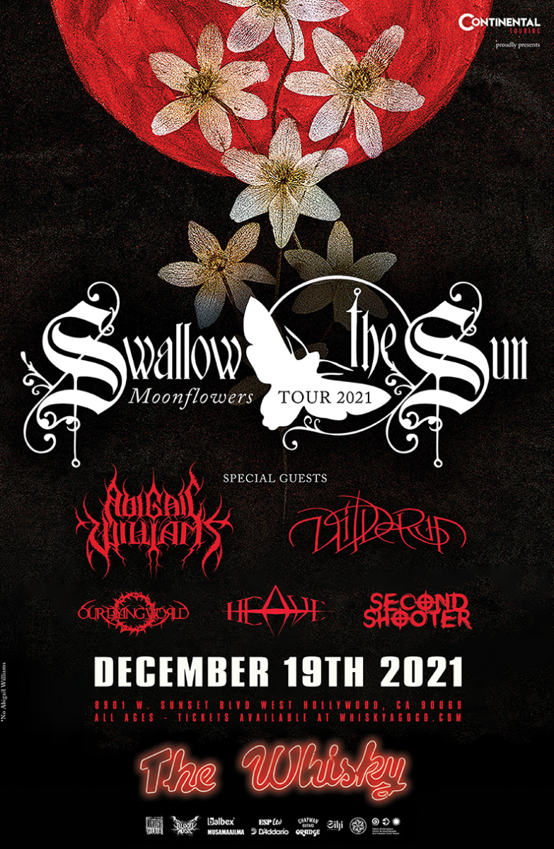 Swallow The Sun, Abigail Williams, Wilderun, Heave, Our Dying World, Second Shooter