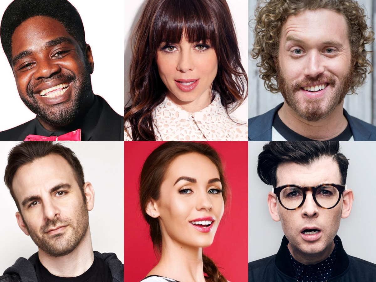 Moshe Kasher, TJ Miller, Ron Funches, Brian Monarch and Violet Jones!