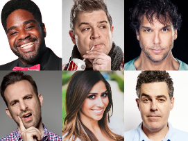 Patton Oswalt, Adam Carolla, Dane Cook, Ron Funches, Brian Monarch, Jessica Keenan and Very Special Guests!
