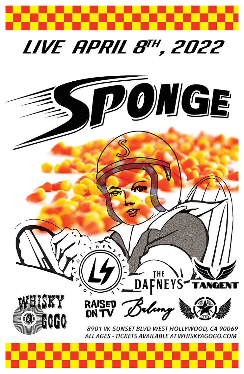 Sponge, Lords of the Satellite , The Dafneys, Tangent, Raised On TV, Balcony, The Deaf Pilots