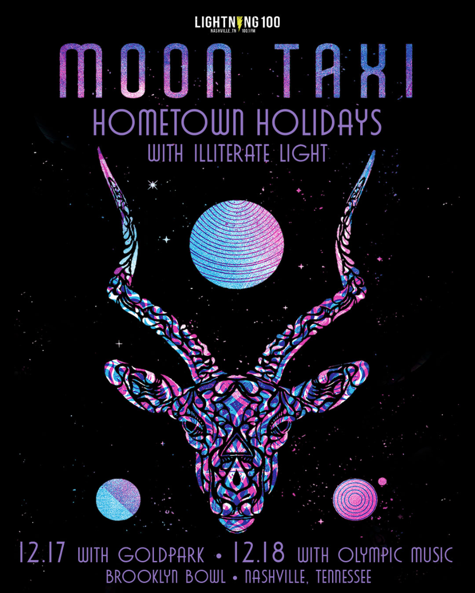 Moon Taxi - Hometown Holidays - 2 Day Pass Concert + Toy Drive