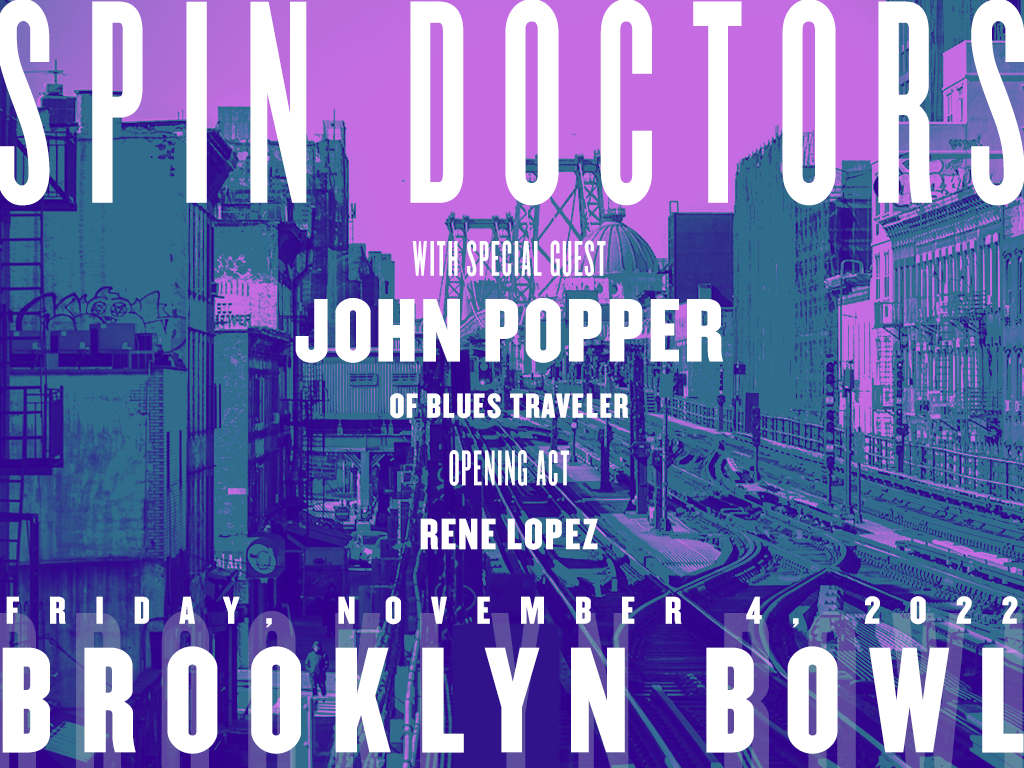 Spin Doctors with special guest John Popper (of Blues Traveler)