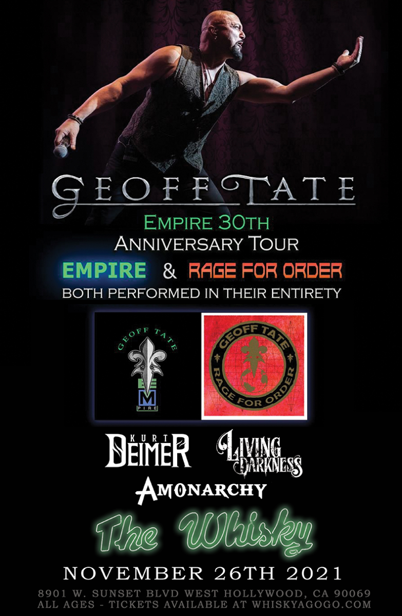 Geoff Tate, Kurt Deimer, Living Darkness, AMONARCHY