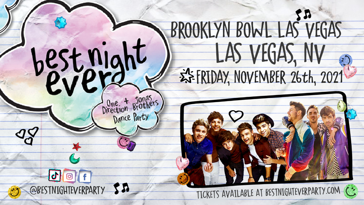 Best Night Ever - One Direction + Jonas Brothers Dance Party
