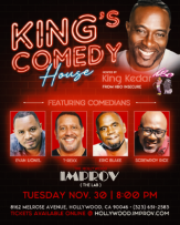 King's Comedy House ft. King Kedar, Evan Lionel, T-Rexx, Eric Blake, Screwroy Rice, Daugne Keith!
