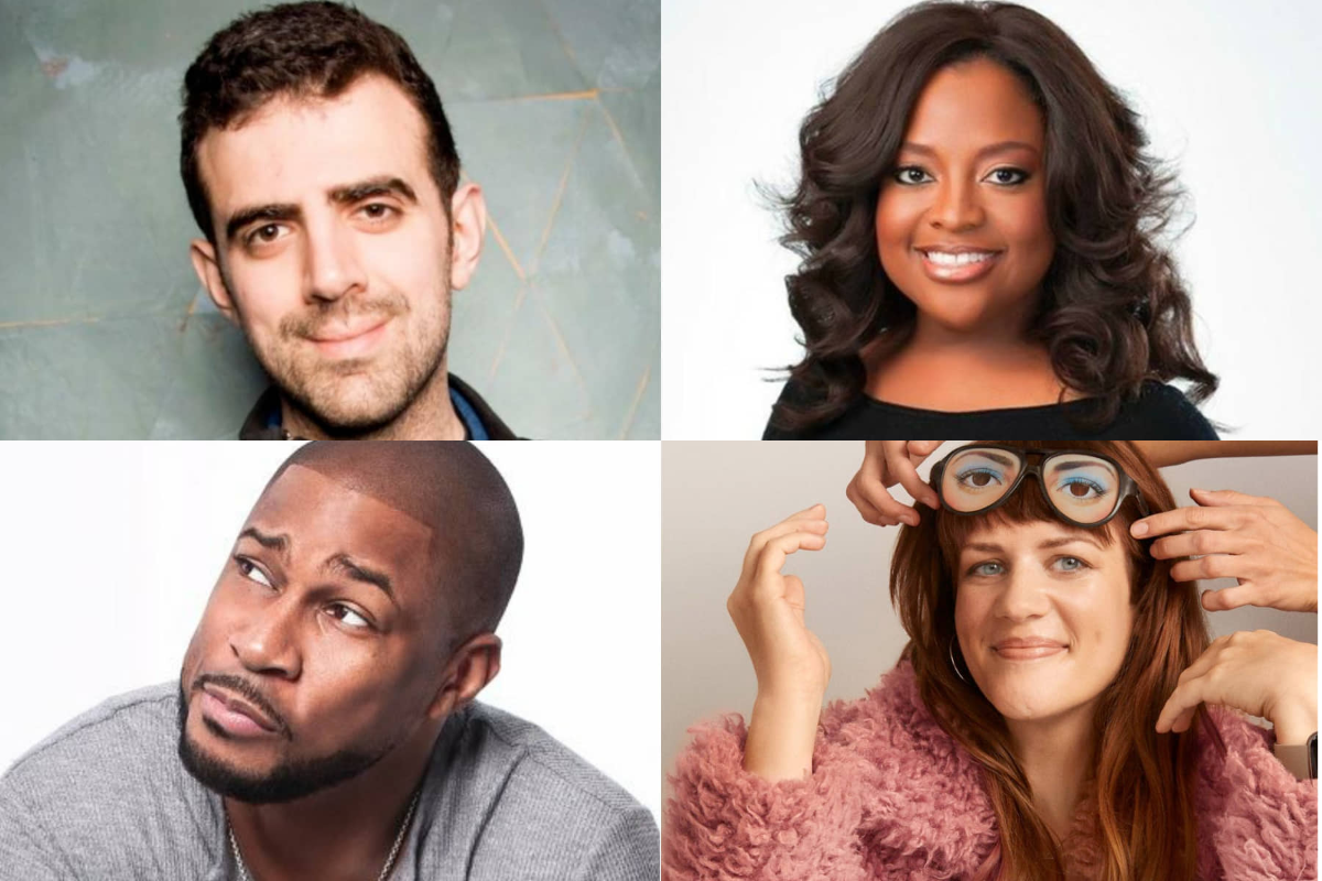 Sam Morril, Sherri Shepherd, Lara Beitz, Finesse Mitchell, Tacarra Williams, Ali Macofsky, Laurie Kilmartin, Jackie Gold, Audrey Stewart!