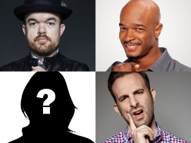 Damon Wayans, Brad Williams, Brian Monarch, Jessica Keenan and a Very Special Guest!