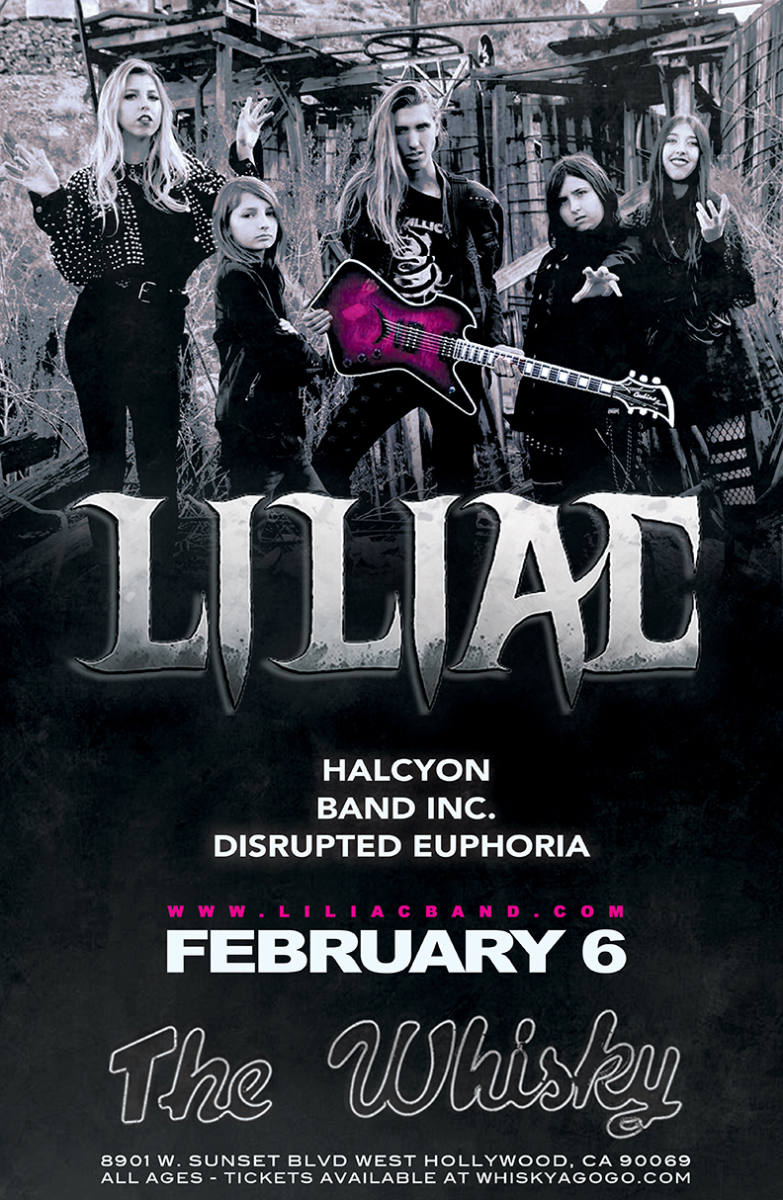 Liliac, Halcyon, Band Inc., Disrupted Euphoria