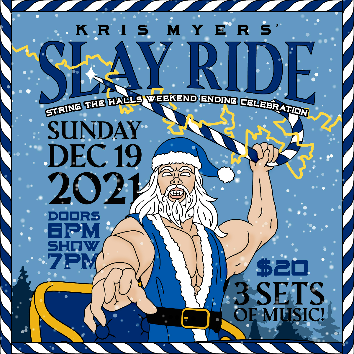 More Info for Kris Myers' Slay Ride ft. Cory Wong, Jeff Coffin, Bill Evans, Kevin Scott, Guthrie Trapp, Zoë Nutt, Maggie Rose, Taylor Hicks