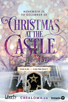 Image used with permission from Ticketmaster | Christmas at the Castle - Casa Loma General Admission tickets